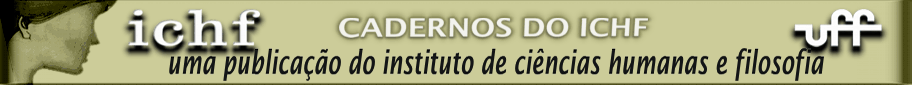 Cadernos do ICHF - uma publicação do Instituto de Ciências Humanas e Filosofia da UFF